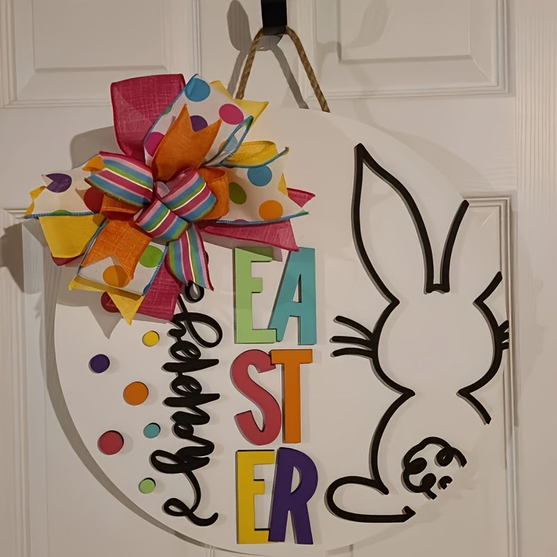 NNETM Vintage Easter Bunny Door Hanger