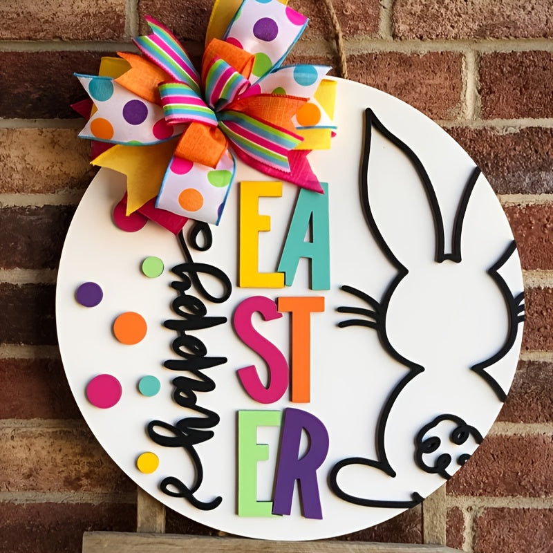 NNETM Vintage Easter Bunny Door Hanger