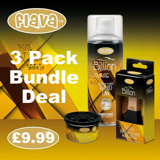 Billion 3 Pack Car Air Freshener Bundle