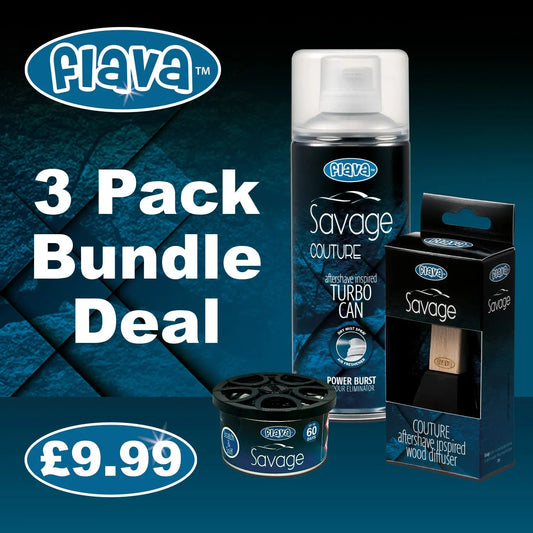 Savage 3 Pack Car Air Freshener Bundle