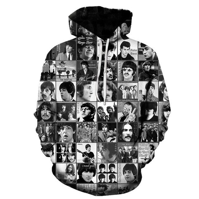 Pullover Hip Hop Rock Singer Men Women Sweatshirt Hoodies 3D Print  Tupac Shakur Clothing Plus S-6XL